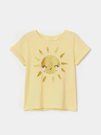 Футболки и поло H&M модель 8705162kwer_Светло-желтый Фото