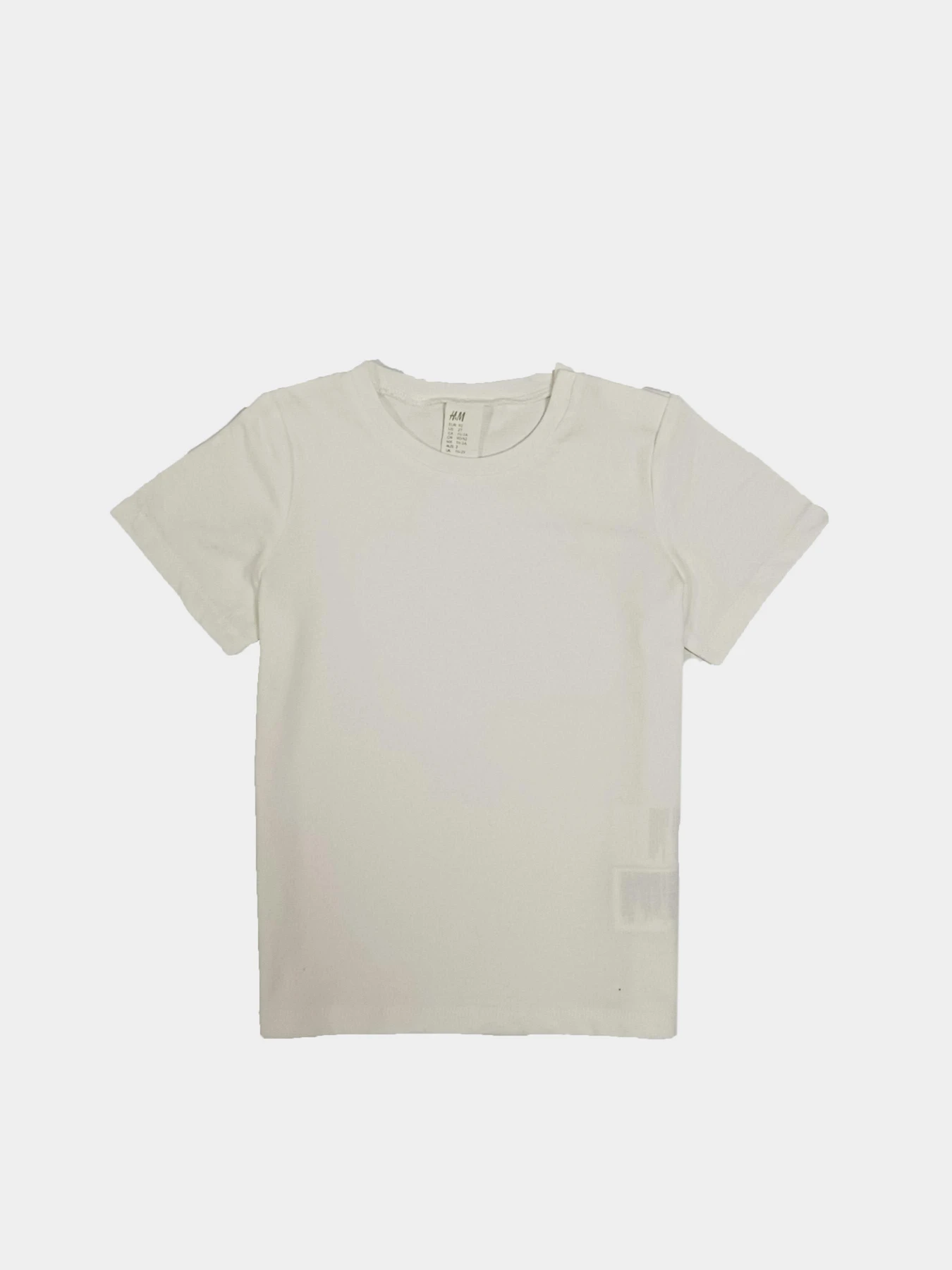 Футболки і поло H&M модель 1133277kwer_Молочный Фото