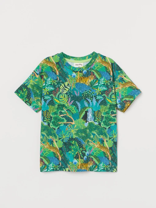 Футболки и поло H&M модель 9536553kwer_Зеленый Фото