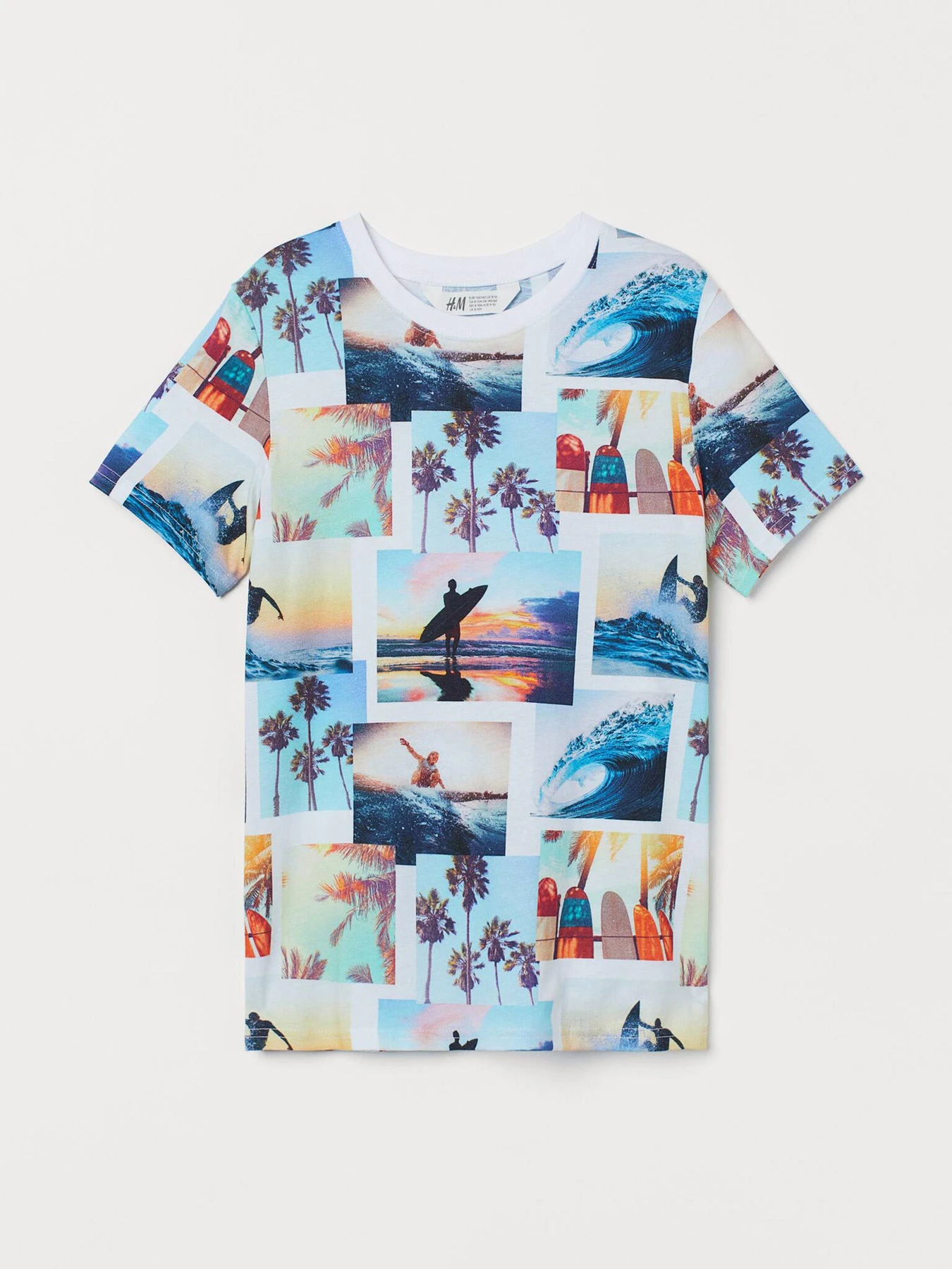 Футболки и поло H&M модель 9270993kwer_Комбинированный Фото