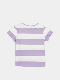 Футболки і поло H&M модель 9371755kwer_Бело-фиолетовый Фото