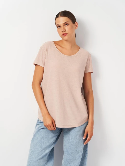 Футболки и поло H&M модель 3974313ral_Бежевый Фото