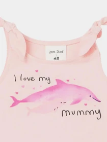 Футболки и поло H&M модель 87240711kwer_Светло-розовый Фото