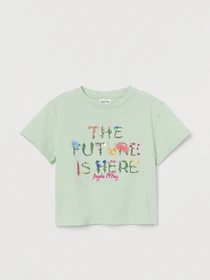 Футболки і поло H&M модель 9572853kwer_Мятный Фото