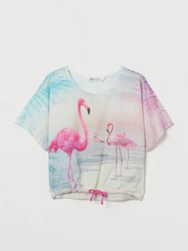 Футболки и поло H&M модель 8053661kwer_Розовый Фото