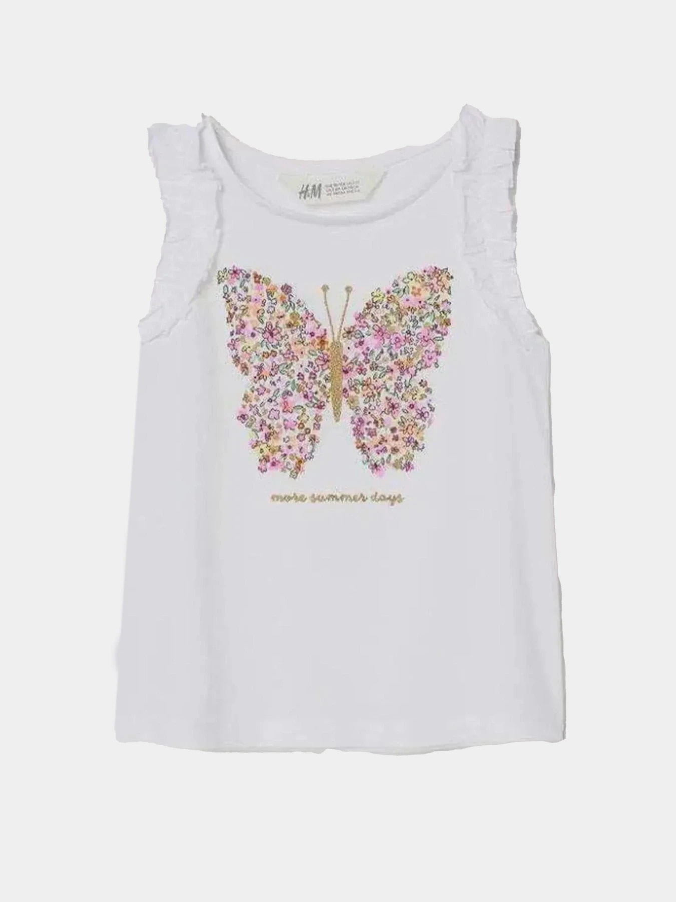 Футболки и поло H&M модель 8061129kwer_Белый Фото