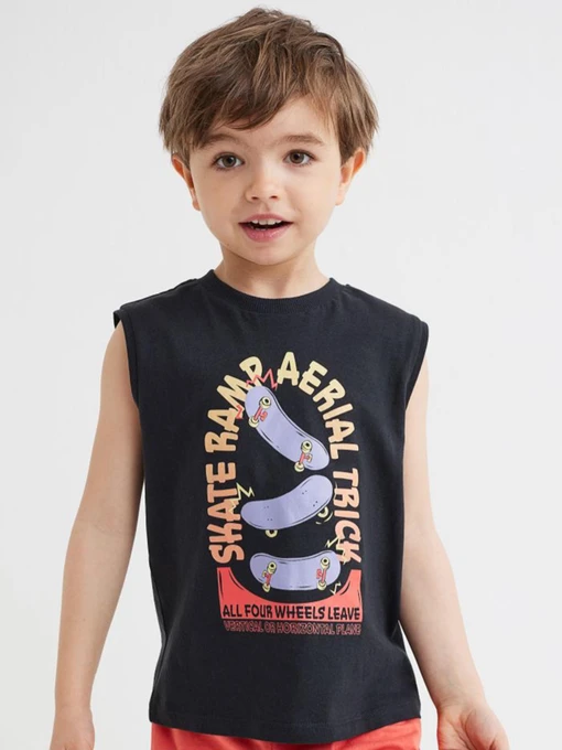 Футболки и поло H&M модель 10354275kwer_Черный Фото