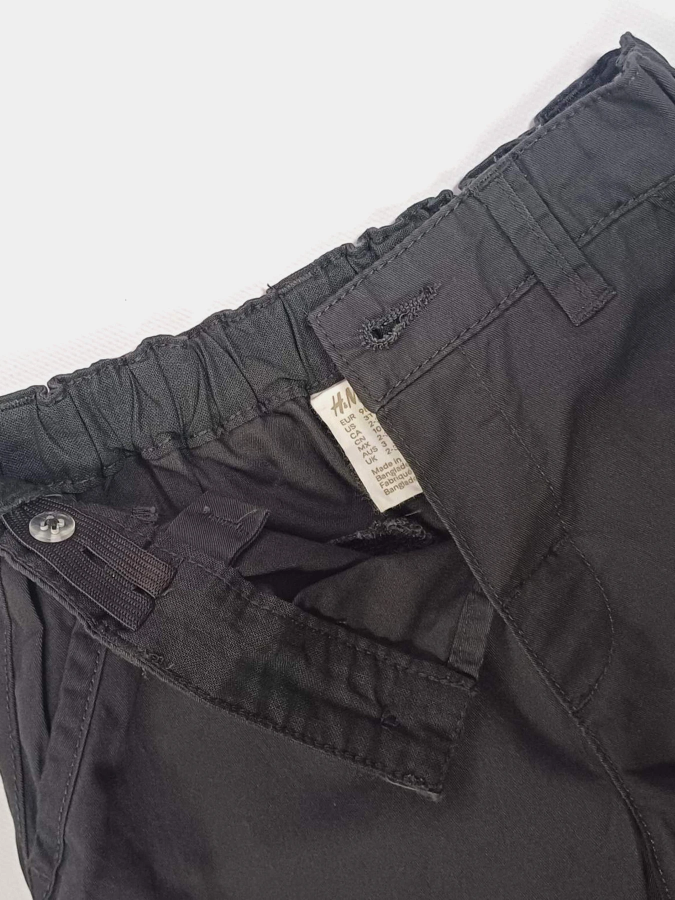 Шорти H&M модель 8344584kwer_Темно-серый Фото