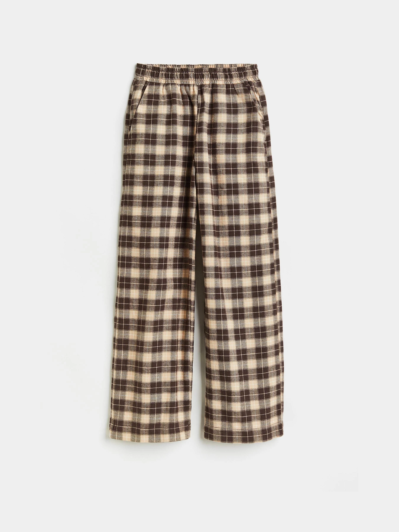 Брюки H&M модель 1126384kwer_Коричневый Фото