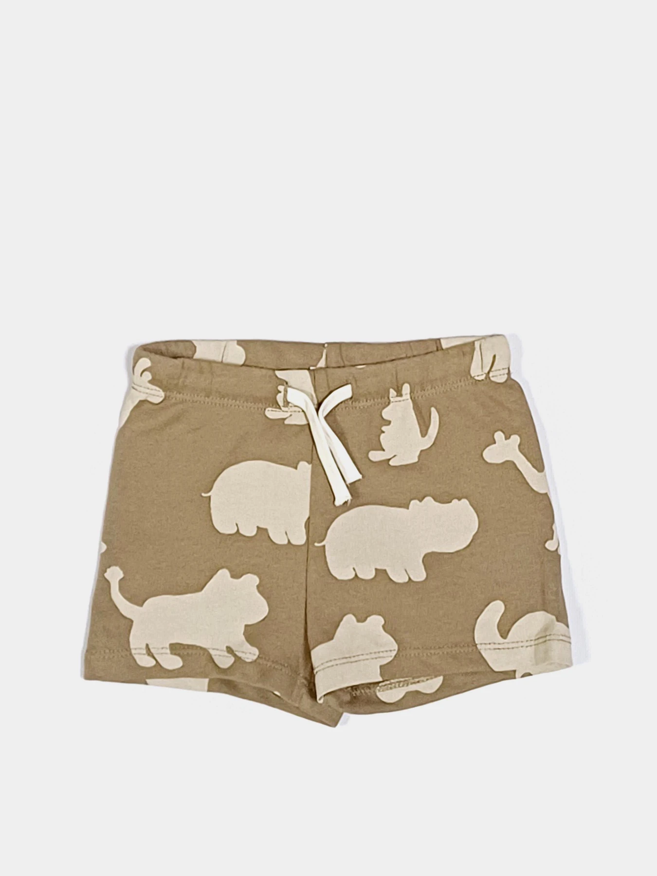 Шорты H&M модель 10390155kwer_Светло-коричневый Фото