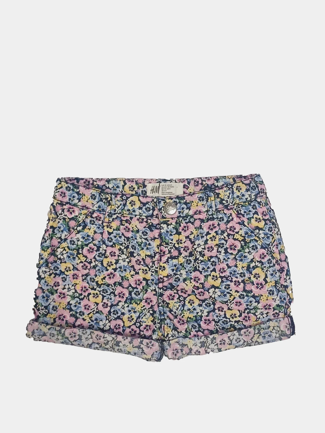 Шорти H&M модель 8018011kwer_Комбинированный Фото