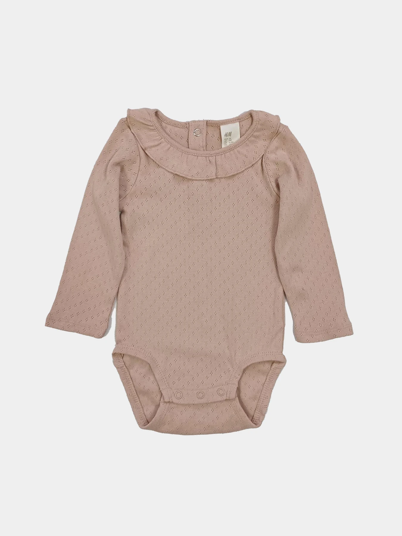 Одяг для немовлят H&M модель 8731196kwer_Пудровый Фото