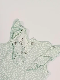 Одежда для младенцев H&M модель 9530458kwer_Зелено-белый Фото