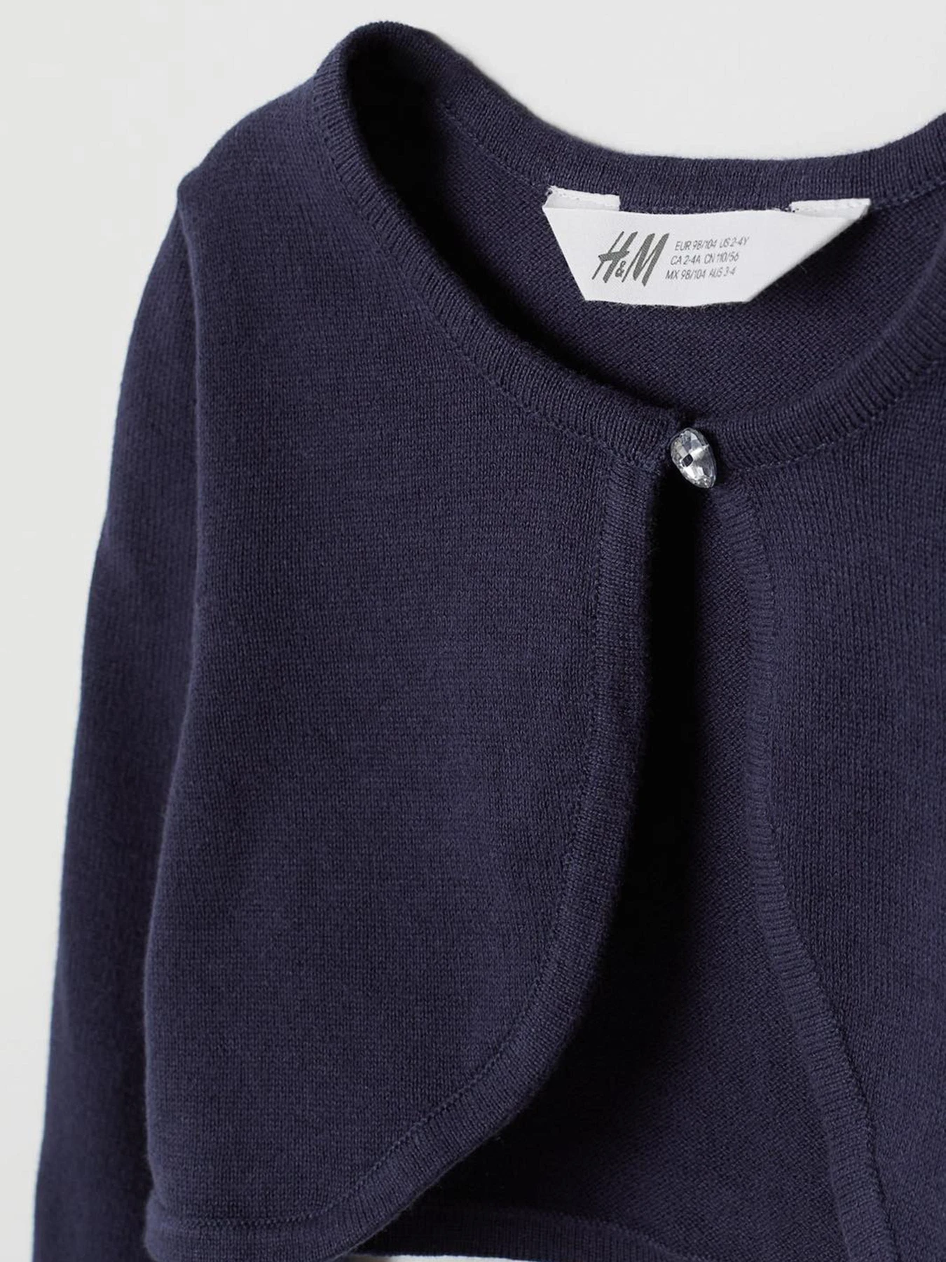 Худи и свитшоты H&M модель 7984621kwer_Темно-синий Фото