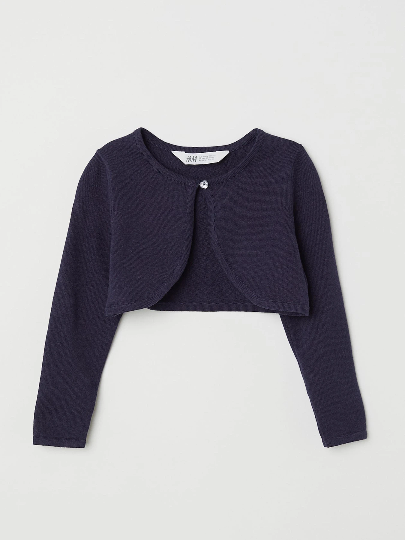 Худи и свитшоты H&M модель 7984621kwer_Темно-синий Фото