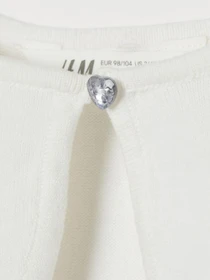 Худи и свитшоты H&M модель 7984621kwer_Молочный Фото
