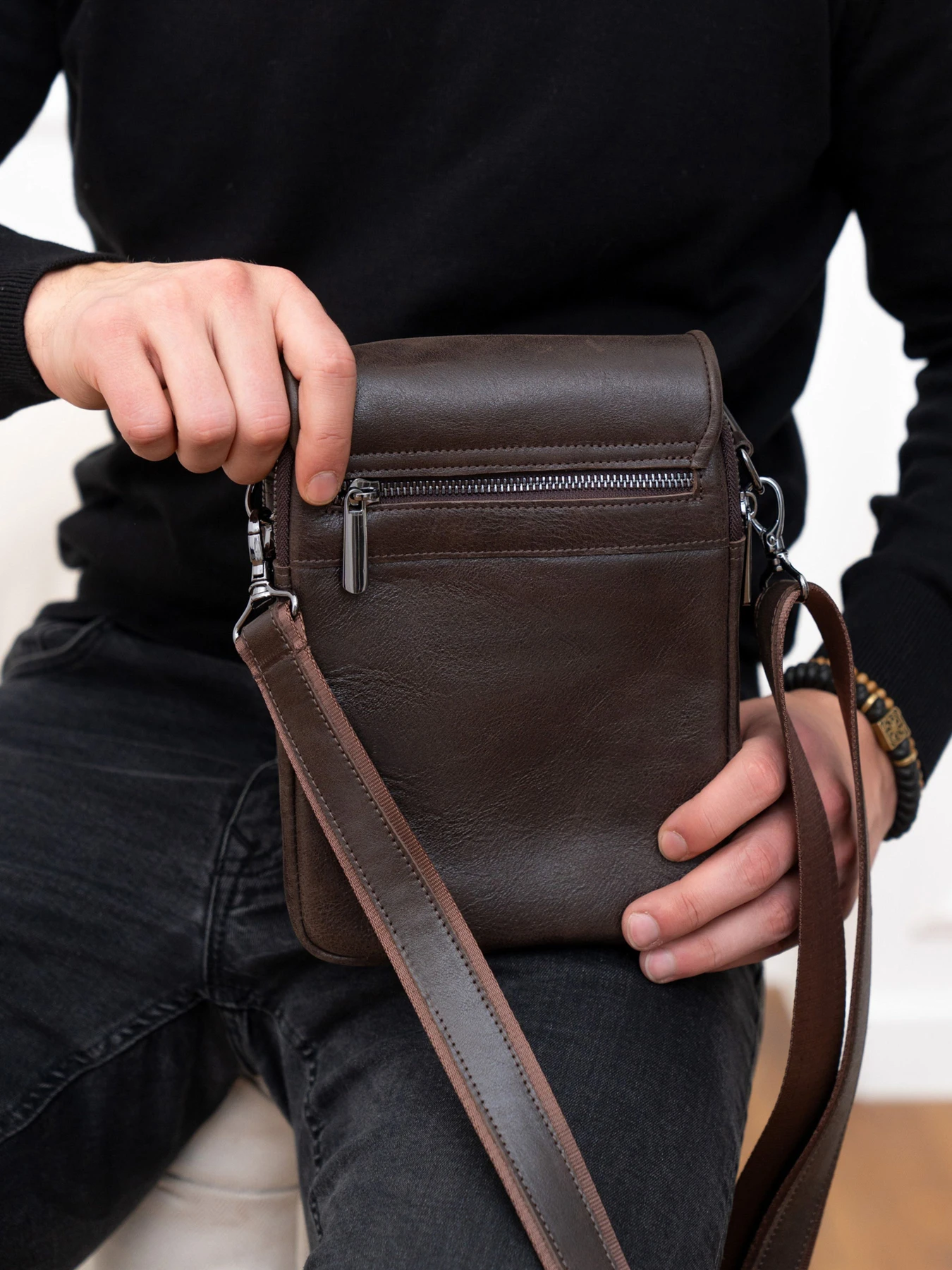 Сумки Legessy модель Kr_015-2_Brown_B2 Фото