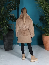Куртки и дубленки ISSA Plus модель CD-485_beige Фото