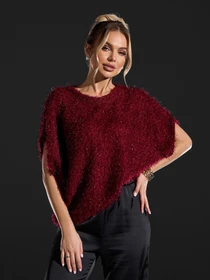 Светри та кардигани ISSA Plus модель 15416_темно-бордовый Фото