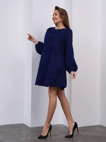Платья ISSA Plus модель 15412A_синий Фото