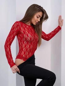 Боди и корсеты ISSA Plus модель 15425A_красный Фото