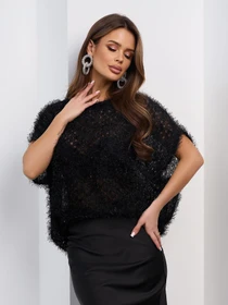 Светри та кардигани ISSA Plus модель 15466_черный Фото