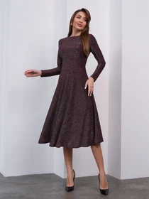 Платья ISSA Plus модель 14954A_темно-бордовый Фото