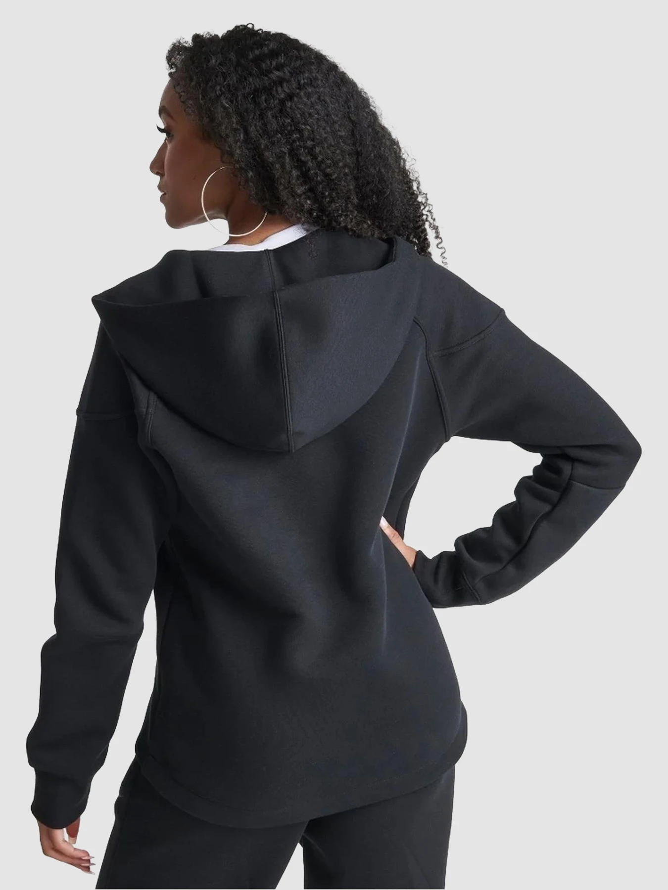 Худи и свитшоты NIKE Tech Fleece Windrunner Full-Zip модель FB8338-010 Фото