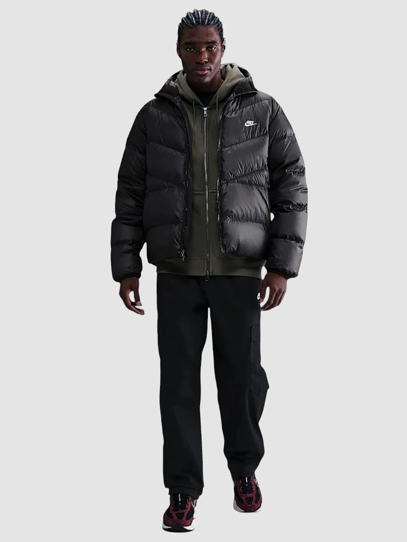 Куртки та дублянки NIKE M Windrunner Stmnt Dwn Jkt модель HQ7790-011 Фото
