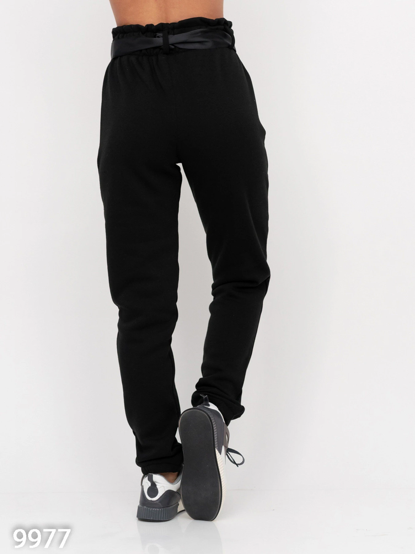 Брюки ISSA Plus модель 9977_black Брюки ISSA Plus модель 9977_black Фото