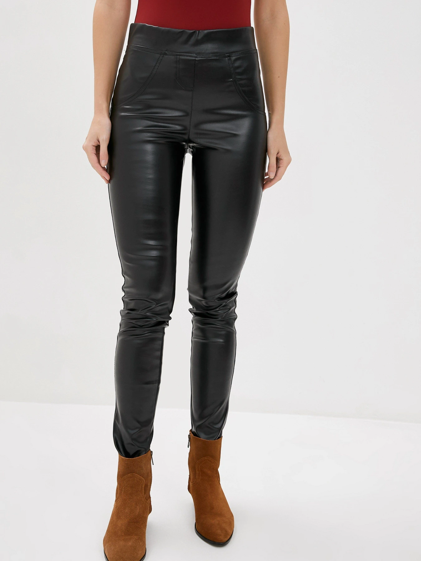 Брюки ISSA Plus модель 12470_black Брюки ISSA Plus модель 12470_black Фото