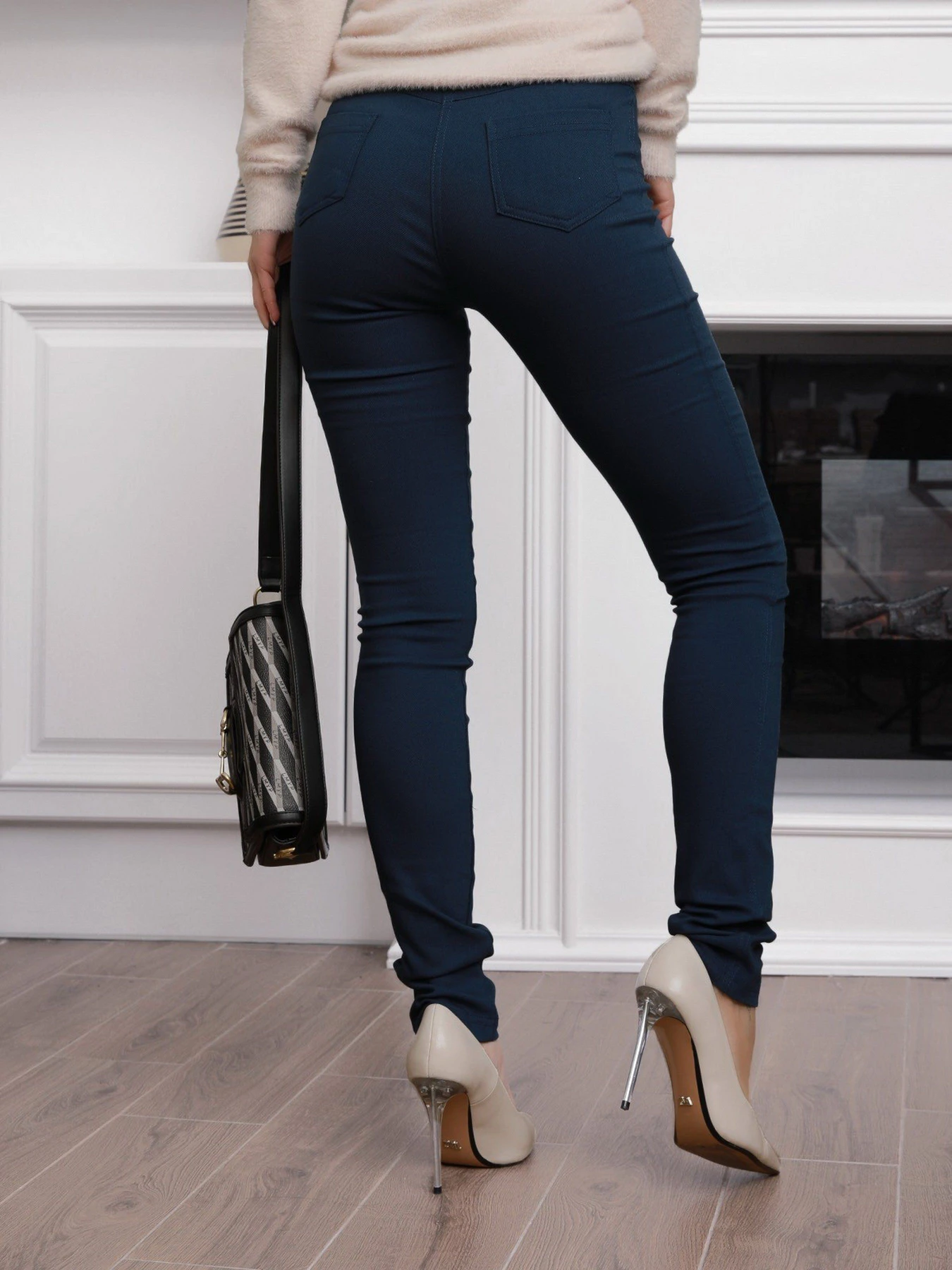 Джинси ISSA Plus модель 12319_blue Джинси ISSA Plus модель 12319_blue Фото