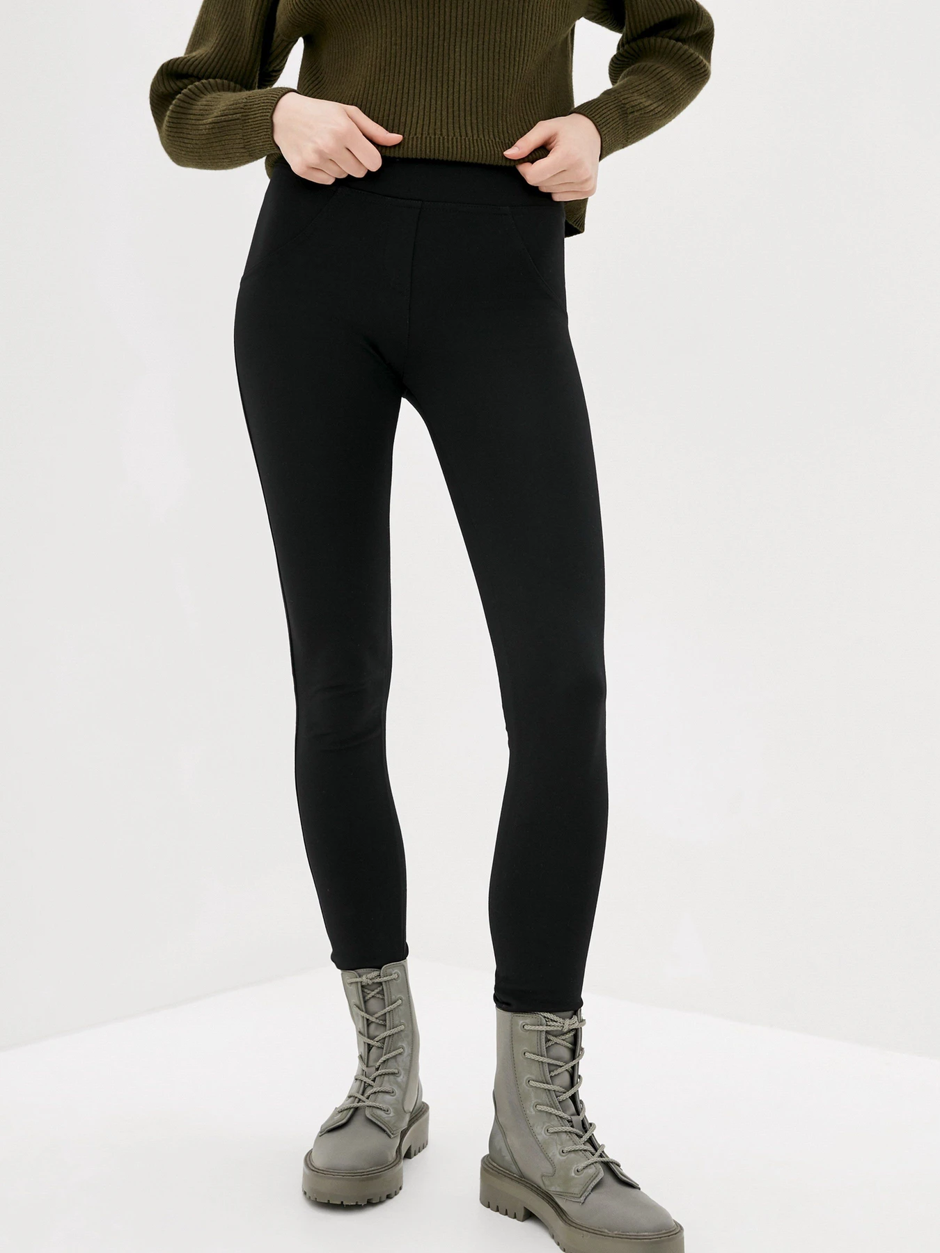 Брюки ISSA Plus модель 9009_black Брюки ISSA Plus модель 9009_black Фото
