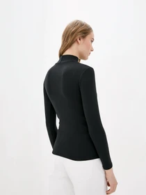 Свитры и кардиганы ISSA Plus модель 9515_black Фото