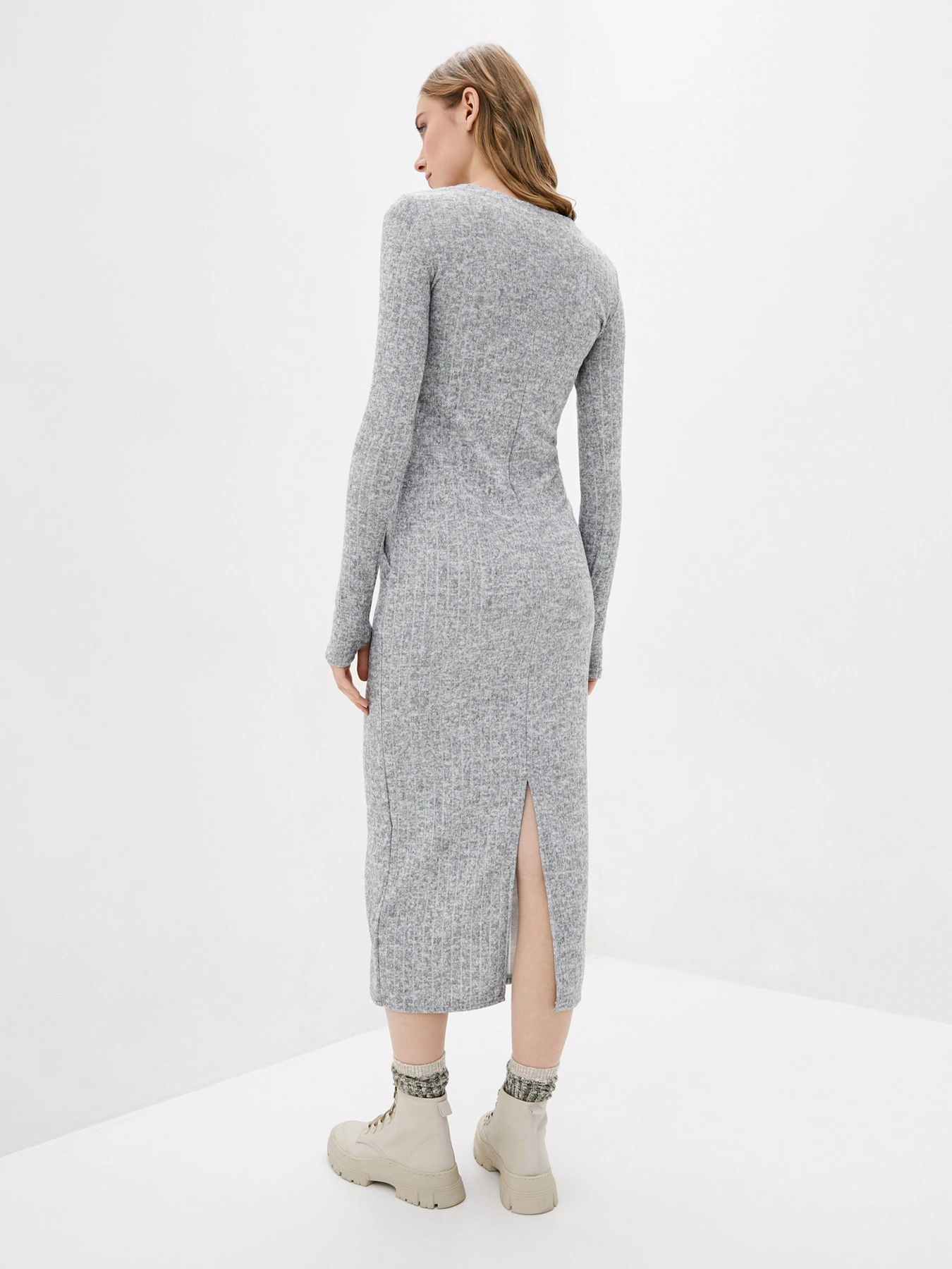 Платья ISSA Plus модель 11217_gray Фото