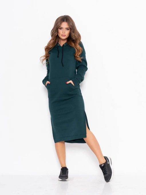 Сукні ISSA Plus модель 11104_green Фото