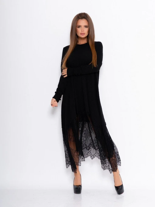 Сукні ISSA Plus модель 11070_black Фото