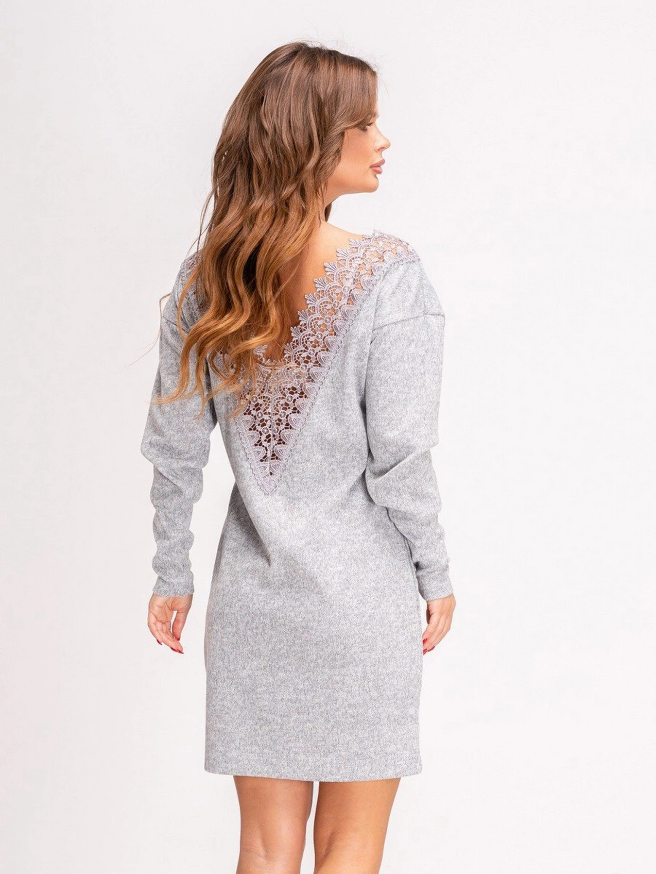 Сукні ISSA Plus модель 11138_gray Фото