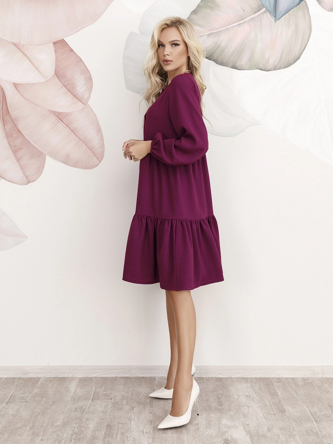 Сукні ISSA Plus модель 12252_violet Сукні ISSA Plus модель 12252_violet Фото