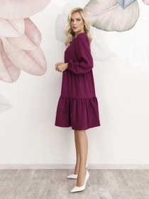 Сукні ISSA Plus модель 12252_violet Фото