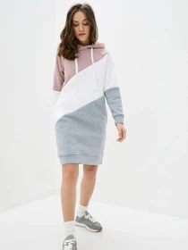 Сукні ISSA Plus модель SA-60_graypink Фото