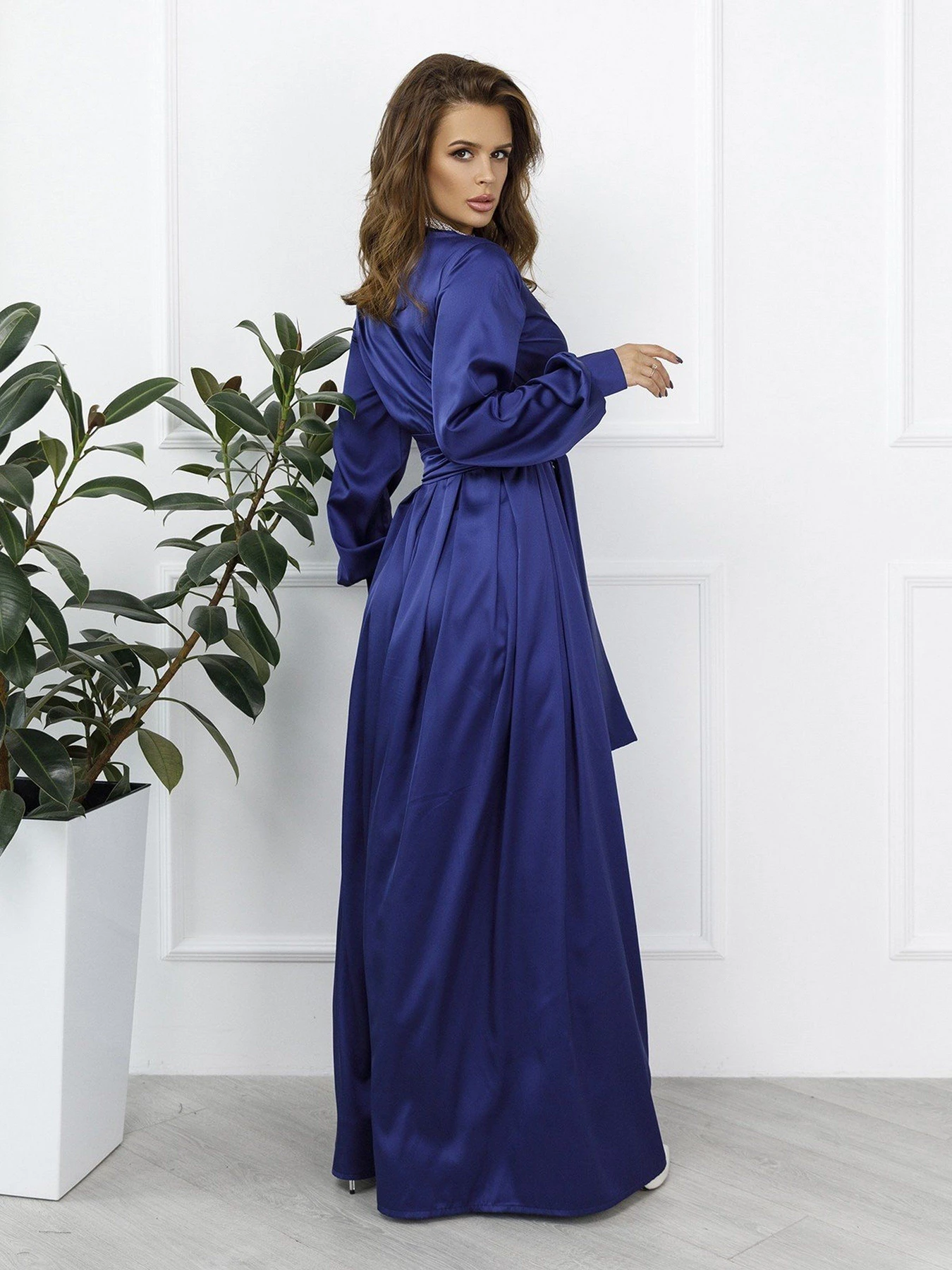 Сукні ISSA Plus модель 12273_blue Фото