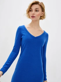 Платья ISSA Plus модель 12436_blue Фото