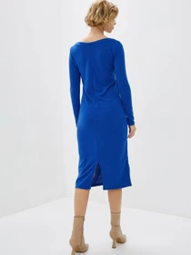 Платья ISSA Plus модель 12436_blue Фото