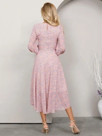 Сукні ISSA Plus модель 12809_pink Фото