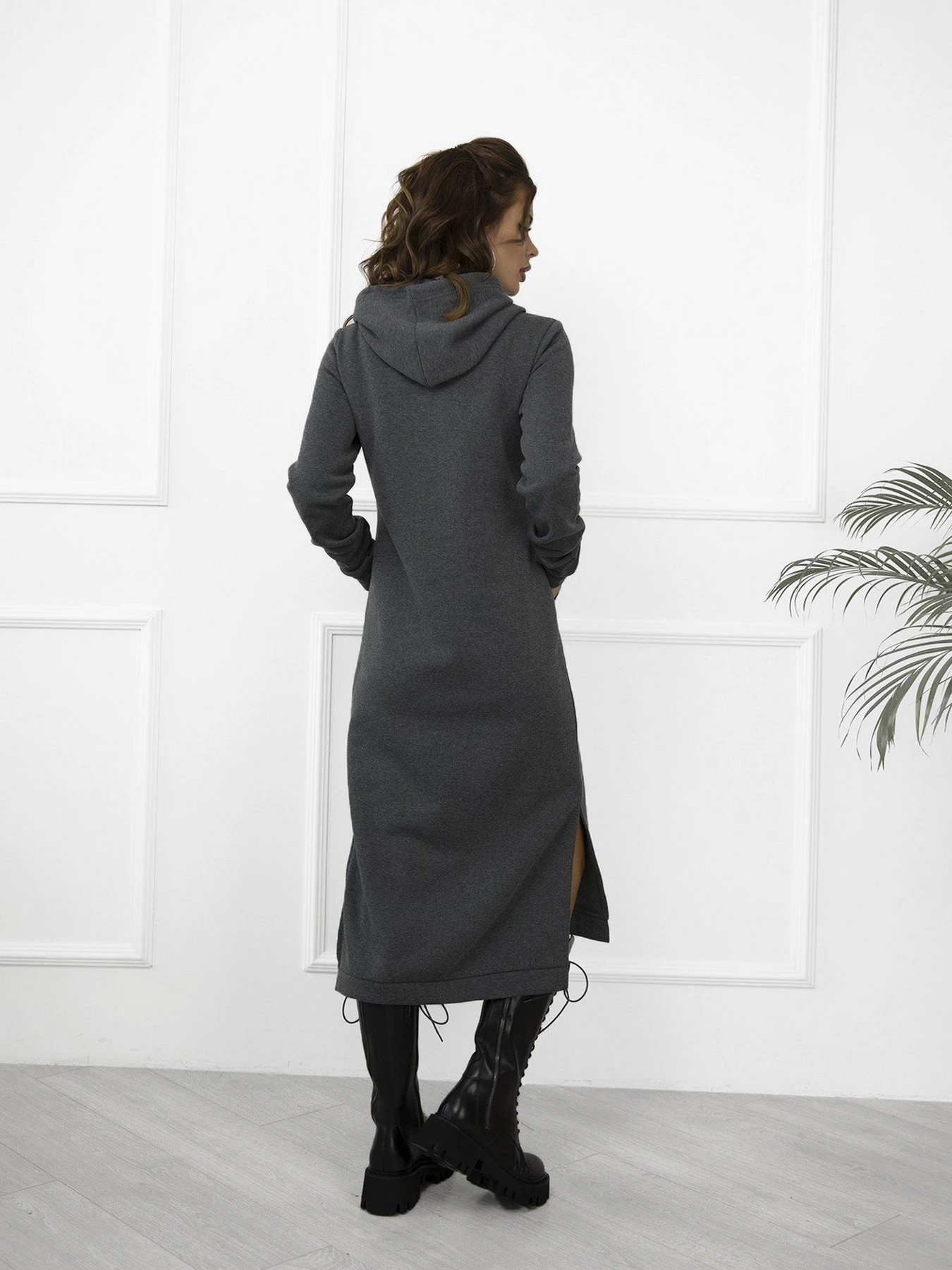 Сукні ISSA Plus модель 11104_darkgray Фото