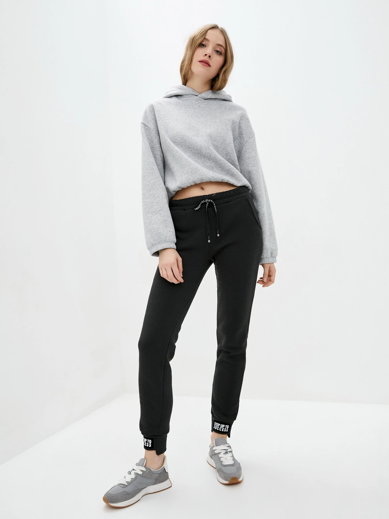 Штани ISSA Plus модель 12285_black Фото
