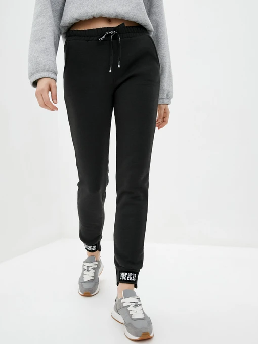 Брюки ISSA Plus модель 12285_black Фото