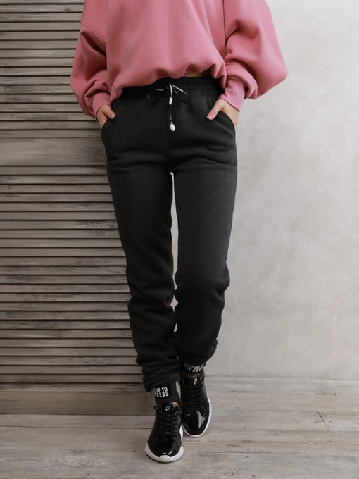Брюки ISSA Plus модель 12285_darkgray Фото