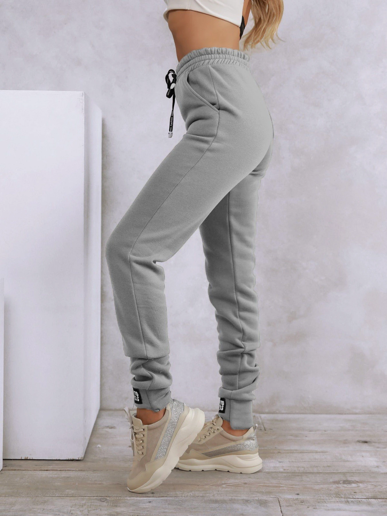Штани ISSA Plus модель 12285_lightgray Штани ISSA Plus модель 12285_lightgray Фото